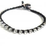 Friendship Bracelet Leather Rhinestone Crystal..